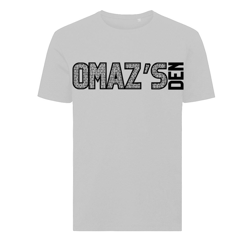 Omazs T shirt Black logo